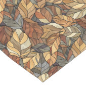 Elegante Herbstlaube aus festem Glas - Rustikaler Kurzer Tischläufer (Ecke)