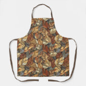 Elegante Herbstlaube aus festem Glas - Rustikaler  Schürze (Vorderseite)