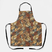 Elegante Herbstlaube aus festem Glas - Rustikaler Schürze (Vorderseite)