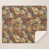 Elegante Herbstlaube aus festem Glas - Rustikaler  Sherpadecke (Vorderseite (Horizontal))