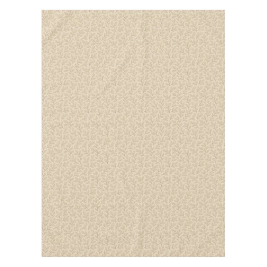 Elegante Herbstlaube | Boho Minimalistisch Farmhou Tischdecke (Vorderseite)