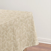 Elegante Herbstlaube | Boho Minimalistisch Farmhou Tischdecke (Beispiel)