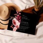 Elegante Herbstwoche Einladung