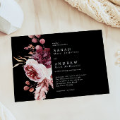 Elegante Herbstwoche Einladung