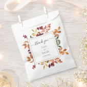 Elegante Herbstwoche Geschenktütchen (Ausgeschnitten)