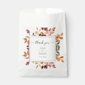 Elegante Herbstwoche Geschenktütchen (Vorderseite)