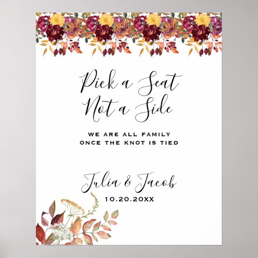 Elegante Herbstwoche Poster (Vorne)