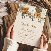 Elegante Herbstwoche Save The Date