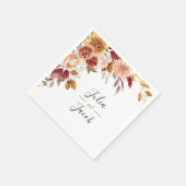 Elegante Herbstwoche Serviette (Ecke)