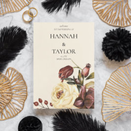 Elegante Herbstzeremonie Programm