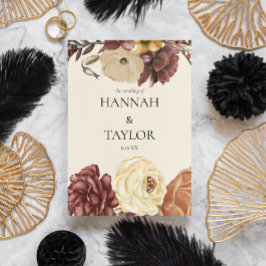 Elegante Herbstzeremonie Programm