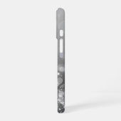 Elegante Herz-Silhouette iPhone 16 Hülle (Linke Seite)