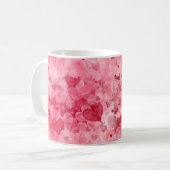Elegante Herz-Tasse Kaffeetasse (Vorderseite Links)