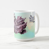 Elegante Hexennacht verzaubernde Halloween-Tasse Kaffeetasse (VorderseiteRechts)