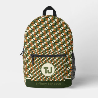 Elegante High School Elementary Student Personaliz Bedruckter Rucksack