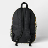 Elegante High School Elementary Student Personaliz Bedruckter Rucksack (Rückseite)
