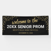 Elegante High School Prom Banner (Horizontal)