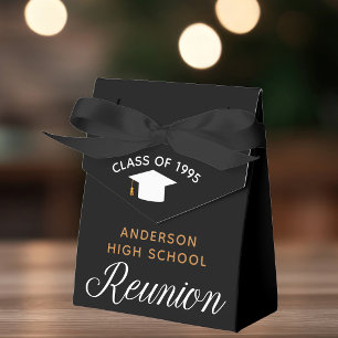 Elegante High School Wiedervereinigung Schwarz-Gol Geschenkschachtel