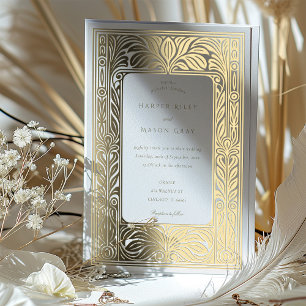 Elegante Highlights Folieneinladung