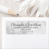 Elegante Hochzeit aus weißem Marmor (Insitu)