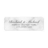 Elegante Hochzeit aus weißem Marmor (Vorne)