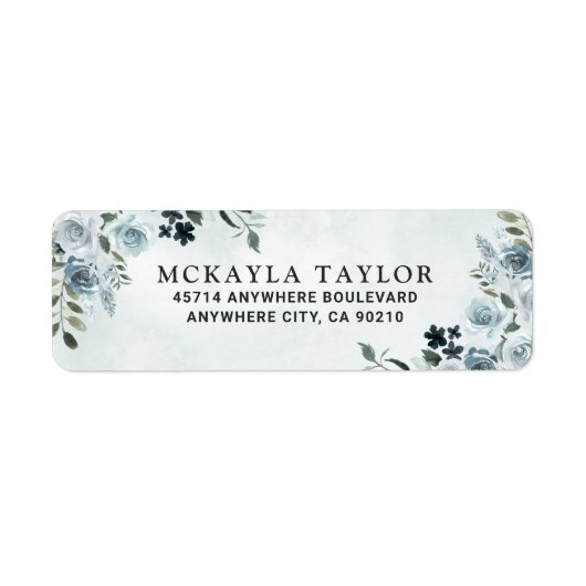 Elegante Hochzeit der Blaublauen Flora (Vorne)