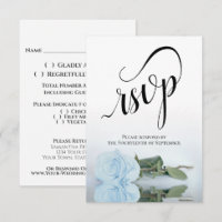 Elegante Hochzeit der Dusty Blue Rose