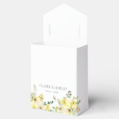 Elegante Hochzeit der Gelben Blütenfrüchte Geschenkschachtel (Geöffnet)