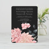 Elegante Hochzeit der Wasserfarben (Stehend Vorderseite)