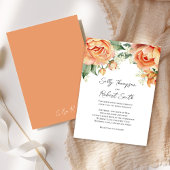 Elegante Hochzeit der Wasserfarben Einladung