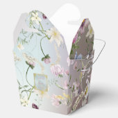 Elegante Hochzeit der Wasserfarben Geschenkschachtel (Geöffnet)