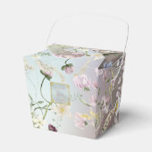 Elegante Hochzeit der Wasserfarben Geschenkschachtel (Vorderseite)