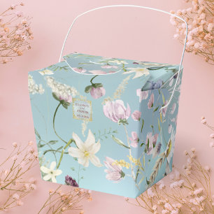 Elegante Hochzeit der Wasserfarben Geschenkschachtel