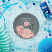 Elegante Hochzeit der Wasserfarben Pappteller (Party)