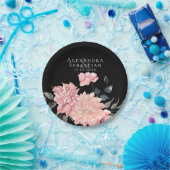 Elegante Hochzeit der Wasserfarben Pappteller (Party)