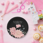 Elegante Hochzeit der Wasserfarben Pappteller (Party)