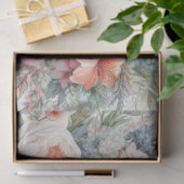 Elegante Hochzeit der Wasserfarbenbride Seidenpapier (Geschenk)