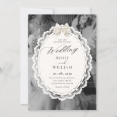 Elegante Hochzeit Einladung (Vorderseite)