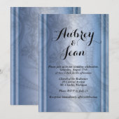 Elegante Hochzeit Einladung (Vorne/Hinten)