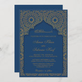 Elegante Hochzeit Einladung (Vorne/Hinten)