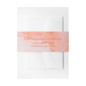 Elegante Hochzeit Einladungsbanderole (Vorderseite Beispiel)