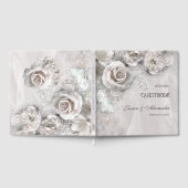 Elegante Hochzeit Gästebuch (Voll)