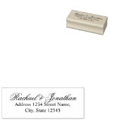 Elegante Hochzeit Gummistempel (Stempel)