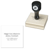 Elegante Hochzeit Gummistempel (Stempel)