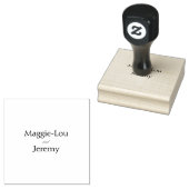 Elegante Hochzeit Gummistempel (Stempel)