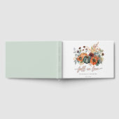 Elegante Hochzeit im Herbst Gästebuch (Voll)