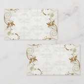 Elegante Hochzeit im Herbst Platzkarten (Vorne/Hinten)