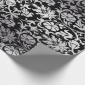 Elegante Hochzeit im Schwarzen und im Geschenkpapier (Ecke)