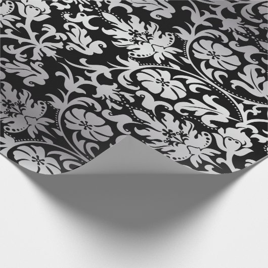 Elegante Hochzeit im Schwarzen und im Geschenkpapier (Ecke)