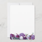 Elegante Hochzeit im Wasser Save The Date (Rückseite)